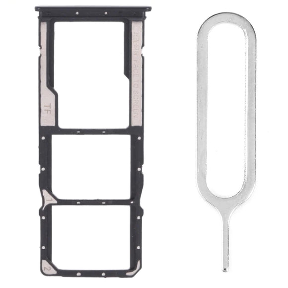 For Xiaomi Redmi Note 11 4G & Note 11s Sim Card Tray Dual Sim Replacement With Sim Ejector Tool - Gray