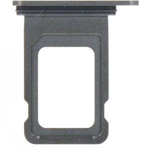 For iPhone 13 Pro (6.1") Sim Card Tray Single Sim Dual Sim Replacement - Graphite