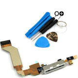 White Dock Connector Charging Port Flex Cable Replacement for iPhone 4S - FormyFone.com
 - 2
