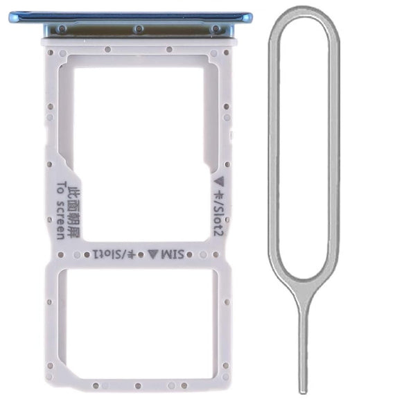 For Huawei Y9s (2020) Sim Card Tray Dual Sim Replacement With Sim Ejector Tool - Breathing Crystal