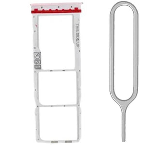 For Motorola Moto G14 Sim Card Tray Dual Sim Replacement With Sim Ejector Tool - Lilac