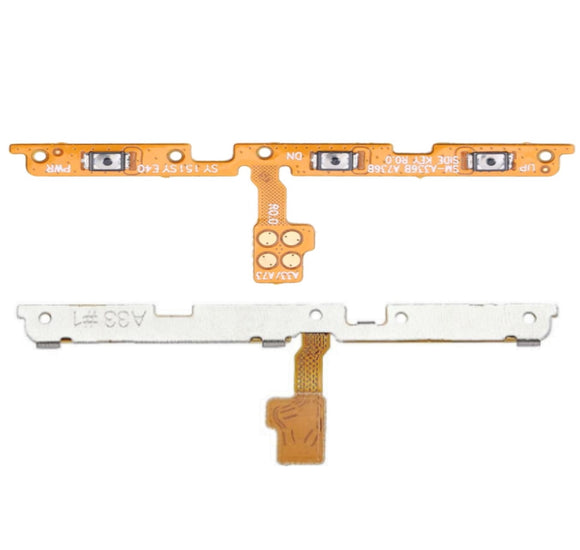 For Samsung Galaxy A33 & A73 5G Power Flex Cable With Volume Buttons Replacement