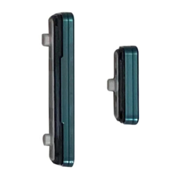  For Samsung Galaxy S22 Ultra G908 Power Button and Volume Button Replacement Set - Green