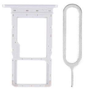  For Samsung Galaxy Tab A8 (2021) X200 Sim Card Tray Dual Sim Replacement With Sim Ejector Tool - Silver