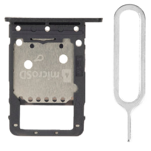 For Samsung Galaxy Tab S6 Lite P610 P615 Sim Card Tray Dual Sim Replacement With Sim Ejector Tool - Gray