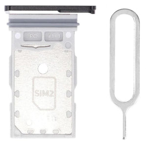 For Samsung Z Fold 3 5G Sim Card Tray Dual Sim Replacement With Sim Ejector Tool - Black
