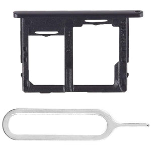 For Samsung Galaxy Tab A 10.1" T510 (2019) Sim Card Tray Dual Sim Replacement With Sim Ejector Tool - Black