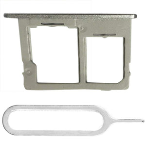 For Samsung Galaxy Tab A 10.1" T510 (2019) Sim Card Tray Dual Sim Replacement With Sim Ejector Tool - Gold