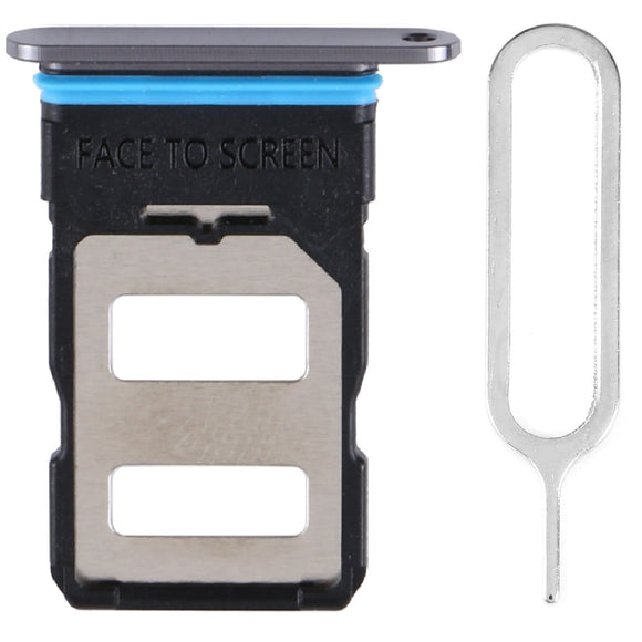 For Xiaomi Mi 10T & Mi 10T Pro Sim Card Tray Dual Sim Replacement With Sim Ejector Tool - Cosmic Black