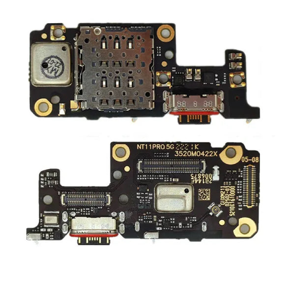 For Xiaomi Redmi Note 11 Pro+ Plus 5G Charging Port Replacement Dock Connector Board Sim reader Microphone
