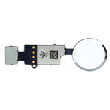 For iPhone 8 (4.7") Home Button Replacement With Home Button Function - Silver