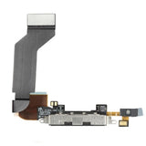 Black Dock Connector With Microphone Replacement for iPhone 4S - FormyFone.com
 - 1