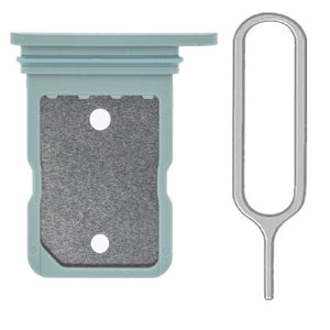 For Google Pixel 5 Sim Card Tray Dual Sim Replacement With Sim Ejector Tool - Sage