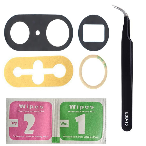 For Google Pixel 7 Pro Back Camera Glass Lens Replacement Repair Kit With Tweezers