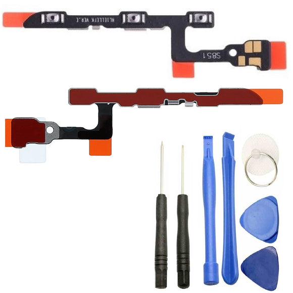 For Huawei P30 Power Flex Cable Replacement Volume Buttons Power Switch With Tool Kit