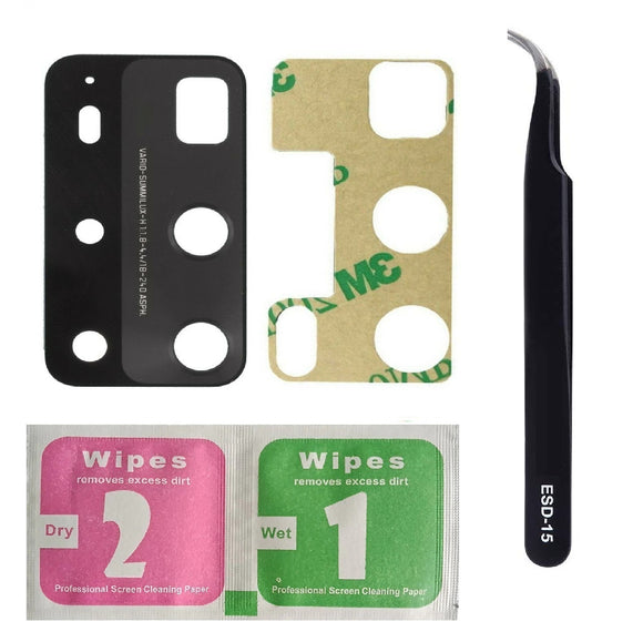For Huawei P40 Pro Camera Lens Replacement Back Camera Glass With ESD-15 Tweezers
