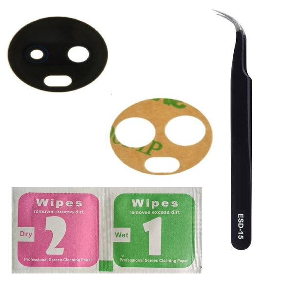 For Motorola Moto G7 Back Camera Glass Lens Replacement Repair Kit With Tweezers
