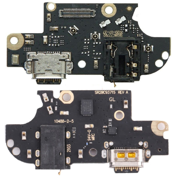 For Motorola Moto G 5G Plus Charging Port Replacement Dock Connector Board Headphone Jack Microphone