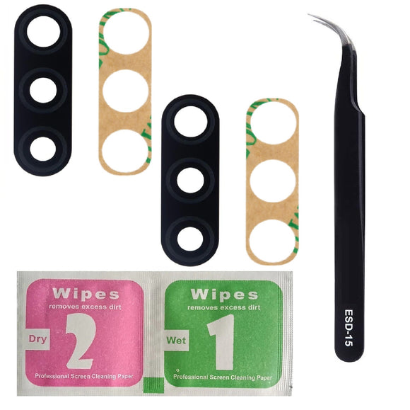 For Motorola Moto G8 Power Back Camera Glass Lens Replacement Repair Kit With Tweezers