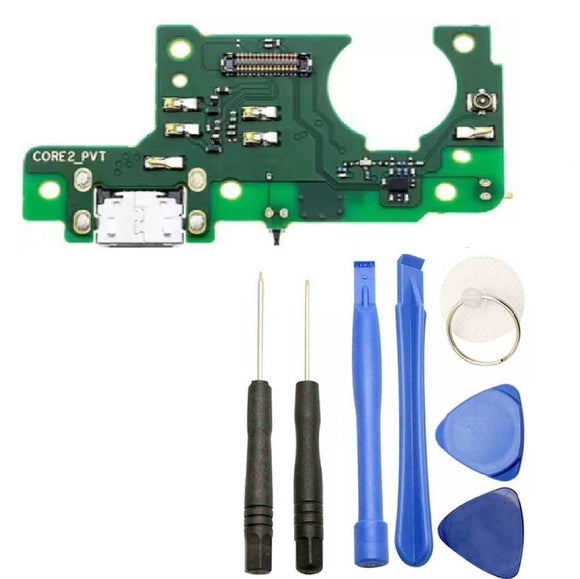 For Nokia 5.1 Charging Port Replacement Dock Connector Board Microphone With Tool Kit