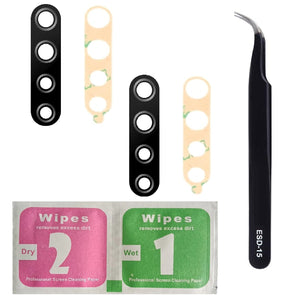 For Samsung Galaxy A21 A215 Back Camera Glass Lens Replacement Repair Kit With Tweezers