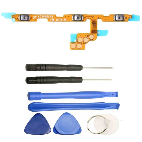 For Samsung Galaxy A21s A217 Power Flex Cable With Volume Buttons Replacement With Tool Kit