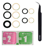 For Samsung Galaxy A32 Back Camera Glass Lens Replacement Repair Kit With Tweezers