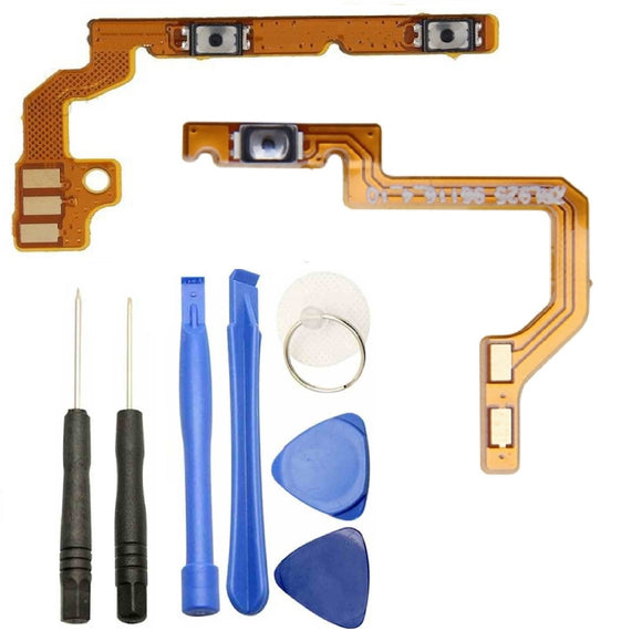 For Samsung Galaxy A10s A107 Power Flex Cable With Volume Buttons Replacement With Tool Kit
