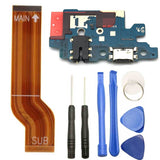 For Samsung Galaxy A40 A405 Charging Port Dock Connector Audio Jack Mic With Flex Cable And Tool Kit