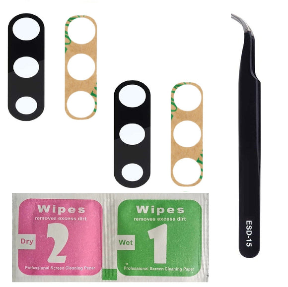 For Motorola Moto E7i Power Back Camera Glass Lens Replacement Repair Kit With Tweezers
