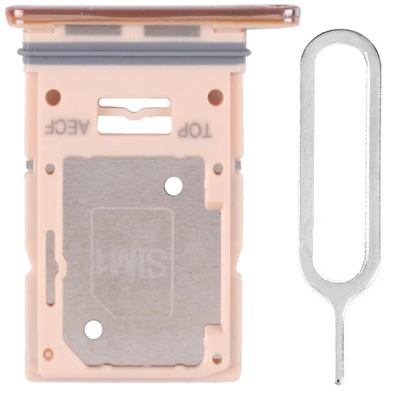For Samsung Galaxy A53 5G A536 Sim Card Tray Dual Sim Replacement With Sim Ejector Tool - Gold