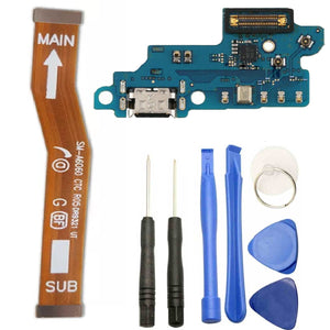 For Samsung Galaxy A60 A6060 M40 Charging Port Dock Connector Audio Jack Mic With Flex Cable And Tool Kit