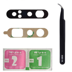 For Samsung Galaxy A80 A805 Back Camera Glass Lens Replacement Repair Kit With Tweezers