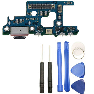 For Samsung Galaxy Note 10 Plus N975F N976F Charging Port Dock Connector Lower Microphone With Tool Kit