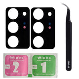 For Samsung Galaxy Note 20 Ultra N985F Camera Lens Replacement Back Camera Glass With ESD-15 Tweezers