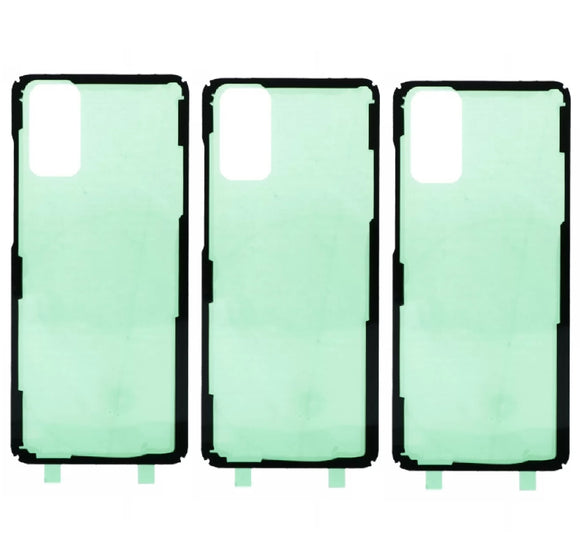 For Samsung Galaxy S20+ Plus Battery Cover Adhesive Tape Rear Housing Glue Strip G985 G986 - Three Pack