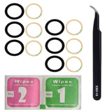 For Samsung Galaxy S22 S901 Camera Lens Replacement Back Camera Glass With ESD-15 Tweezers