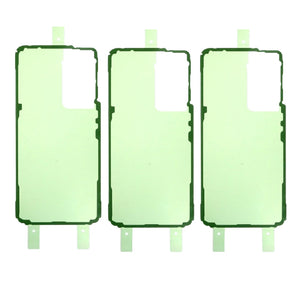 For Samsung Galaxy S21 FE Battery Cover Adhesive Tape Rear Housing Glue Strip G990 - Three Pack