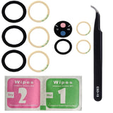 For Samsung Galaxy S22 Ultra S908 Camera Lens Replacement Back Camera Glass With ESD-15 Tweezers
