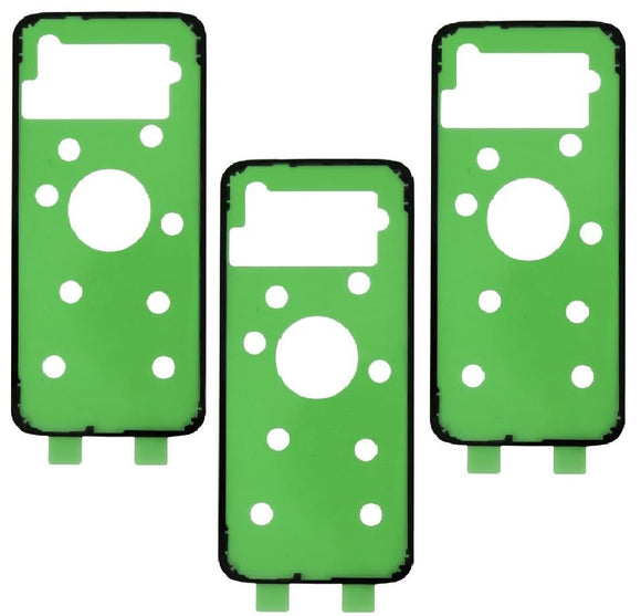 For Samsung Galaxy S8 Plus G955F Battery Cover Adhesive Tape Rear Housing Glue Strip - Three Pack