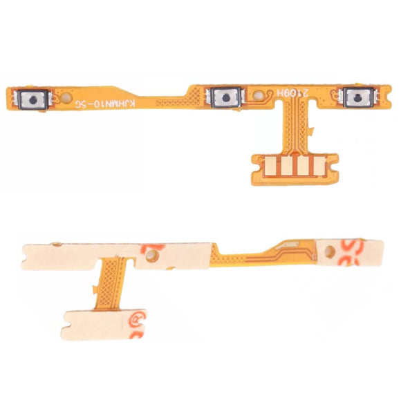 For Xiaomi Redmi Note 10 5G Power Flex Cable Replacement Volume Buttons Power Switch