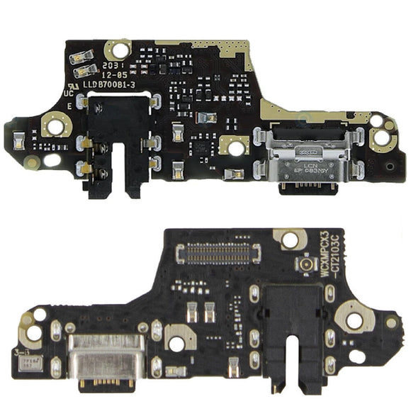 For Xiaomi Poco X3 NFC Charging Port Replacement Dock Connector Board Microphone With Headphone Jack