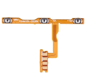 For Xiaomi Redmi Note 9 4G Power Flex Cable Replacement Volume Buttons Power Switch