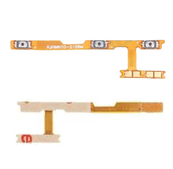 For Xiaomi Redmi Note 10 4G Power Flex Cable Replacement Volume Buttons Power Switch