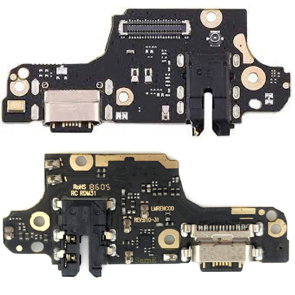 For Xiaomi Redmi Note 9S Charging Port Replacement Dock Connector Board Microphone With Headphone Jack