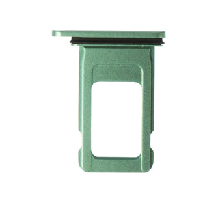 For iPhone 11 (6.1") Sim Card Tray Single Sim Dual Sim Replacement - Green