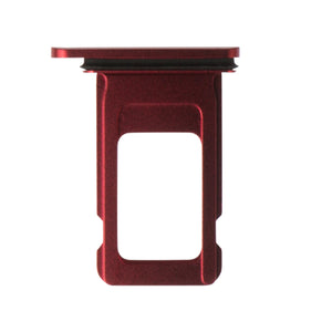 For iPhone 11 (6.1") Sim Card Tray Single Sim Dual Sim Replacement - Red