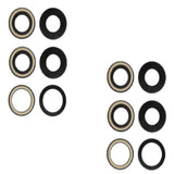 For iPhone 11 Pro Max (6.5") Back Camera Glass Lens Replacement Rear Camera Lens With Adhesive - Two Pack