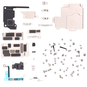 For iPhone 12 (6.1") Bracket & Screw Set Replacement Kit With Heat Shields Holding Brackets Screws Coils & More