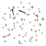 For iPhone 13 Mini (5.4") Bracket & Screw Set Replacement Kit With Heat Shields Holding Brackets Screws Coils & More